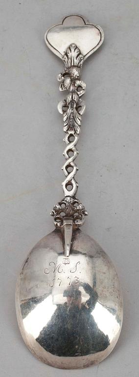 SKED, silver, Holland, dat. 1773.