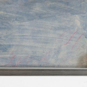 VLADIMIR YAKOLEV, mixed media on paper, signed.