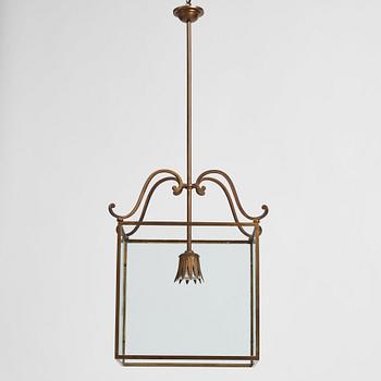 Erik Tidstrand, a Swedish Grace ceiling lamp model "25162", Nordiska Kompaniet 1920s.