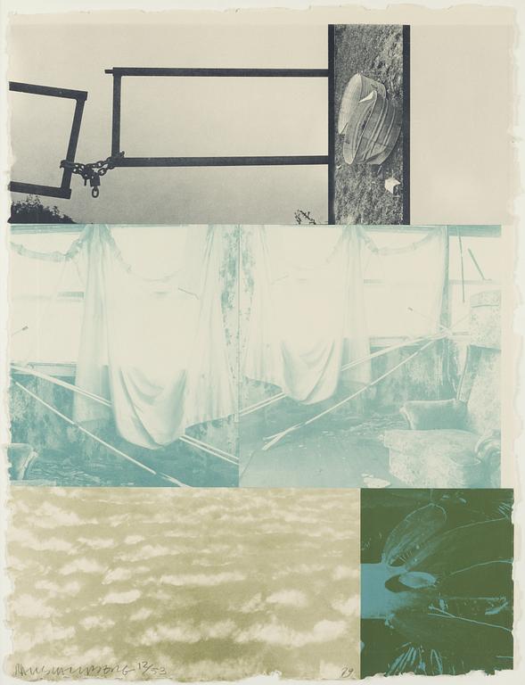Robert Rauschenberg, "Yardarm" from Rockery Mounds.