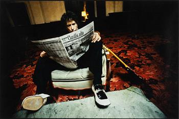 Danny Clinch, "Bob Dylan Ambassador Hotel, L.A.", 1999.