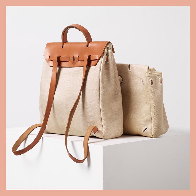 VÄSKA/RYGGSÄCK, "Herbag", Hermes.