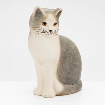 Lisa Larson, A cat figurine, K-Studio, Gustavsberg.