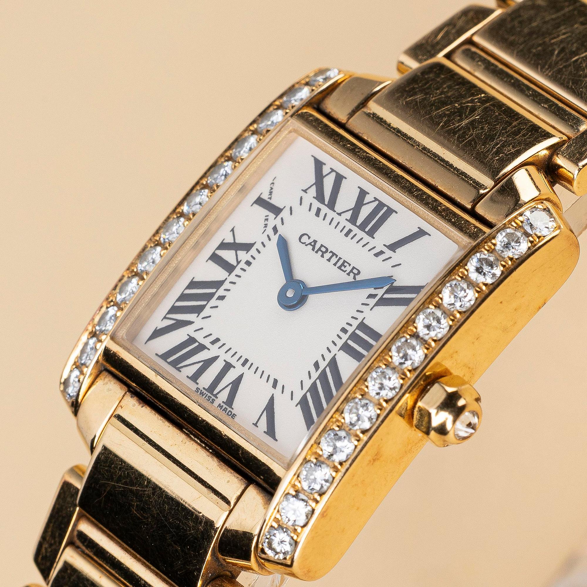 Cartier, Tank Française, ca 2000.