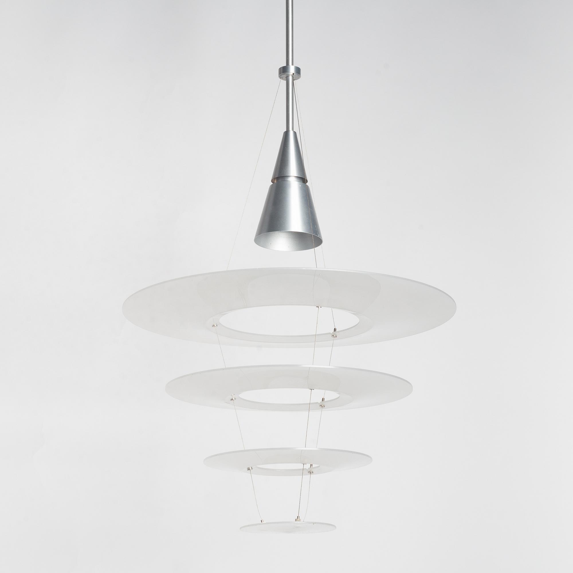 Shoichi Uchiyama, taklampa, "Enigma", Louis Poulsen, Danmark, sent 1900-tal.