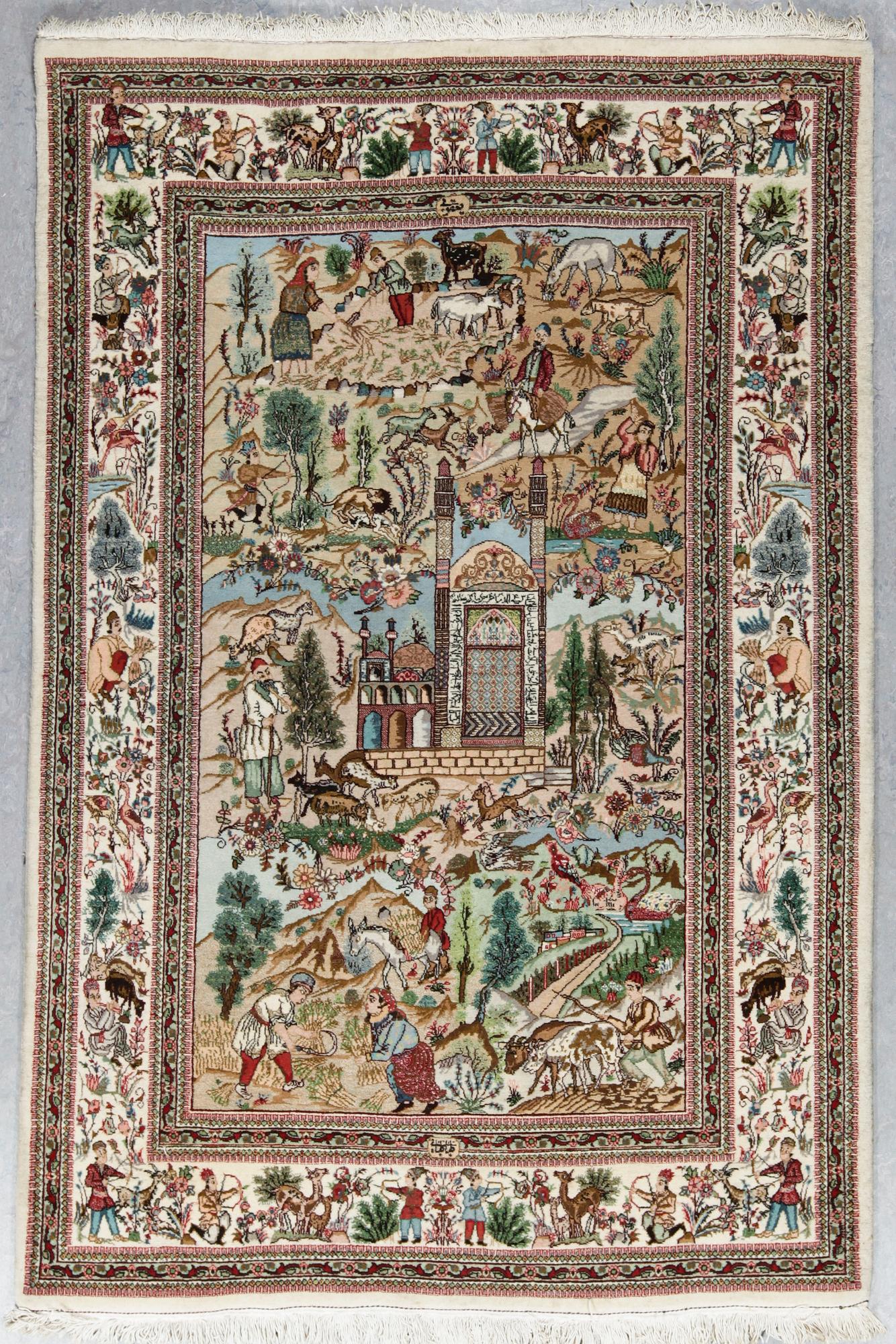 MATTA, old Täbris. Ca 212 x 142 cm.