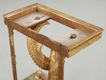 A Swedish Empire early 19th century console table.