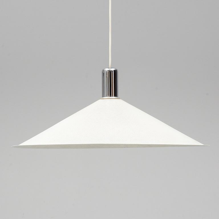 BÖRGE LINDAU & BO LINDECRANTZ, a table lamp and a ceiling lamp, Zero, 1980's.