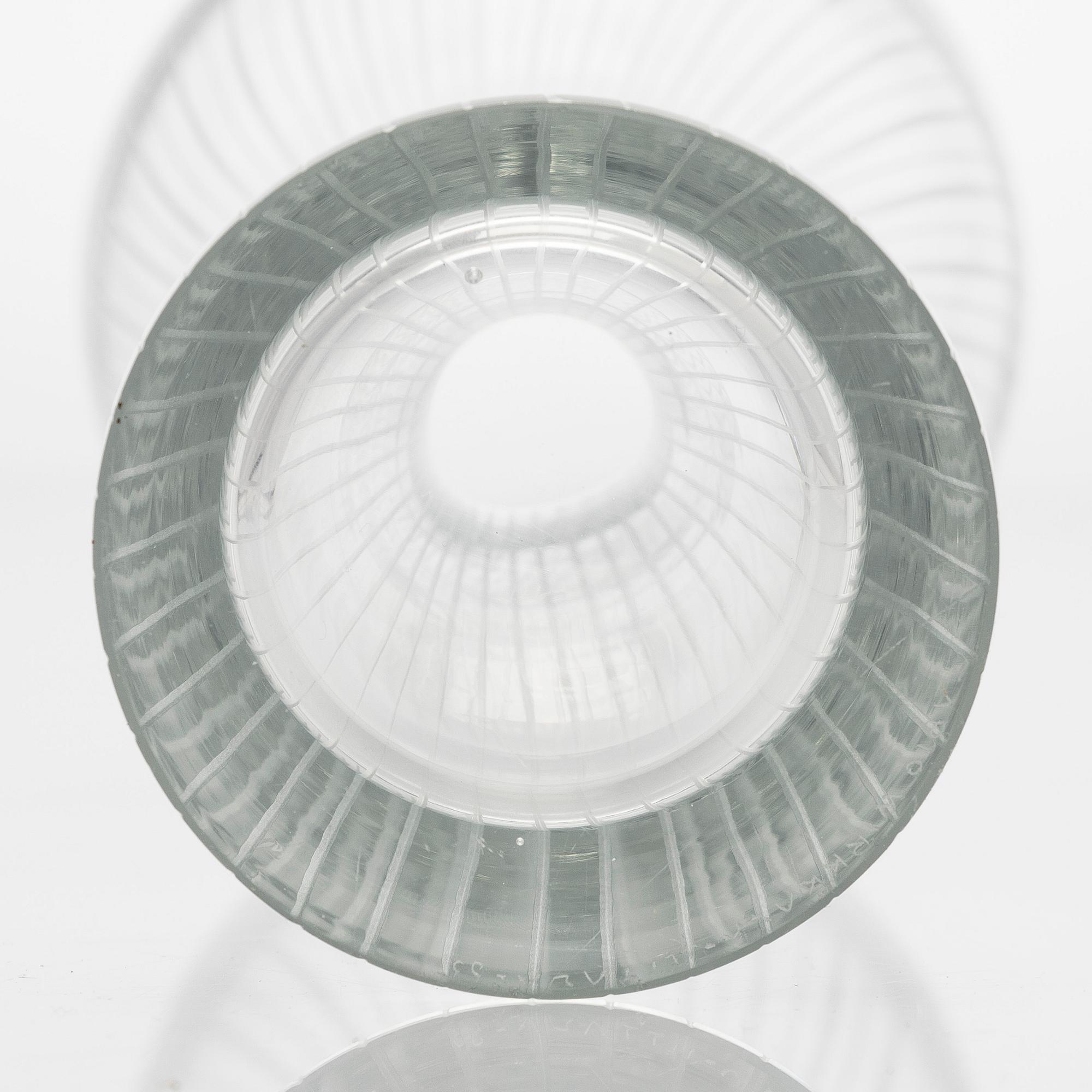 Tapio Wirkkala, vas, modell 3520, signerad Tapio Wirkkala Iittala -55.