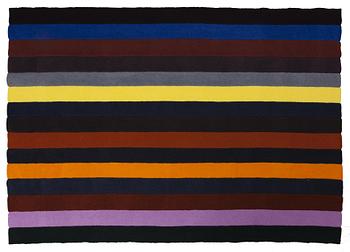 KRISTIINA WIHERHEIMO
Saturnuksen renkaat, 2012. 
Färgat, tovat ylletyg, 230x160 cm.