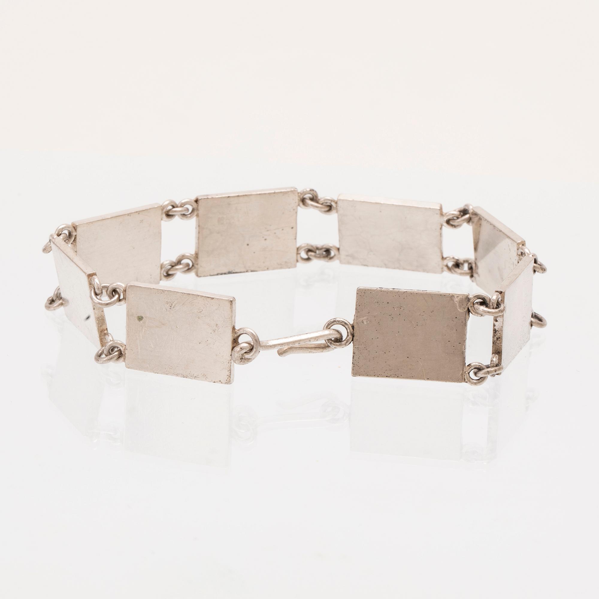 Wiwen Nilsson armband silver 1965.