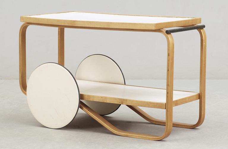 ALVAR AALTO, serveringsvagn, "Nr 98", Finland 1940-tal.