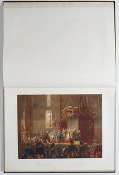 The Magnificent  Coronation Album of Emperor Alexander II and Empress Maria Aleksandrovna 1856.