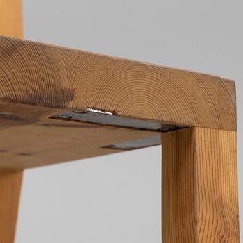 Claesson Koivisto Rune, a prototype pinewood chair ”Nybodahöjden”, unique, Designtorget, 1998.