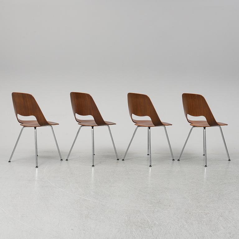 ALFREDO HÄBERLI, four 'Jill' chairs, Vitra, 2012.