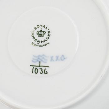 An 18-piece 'Musselmalet' porcelain service, Royal Copenhagen, Denmark.