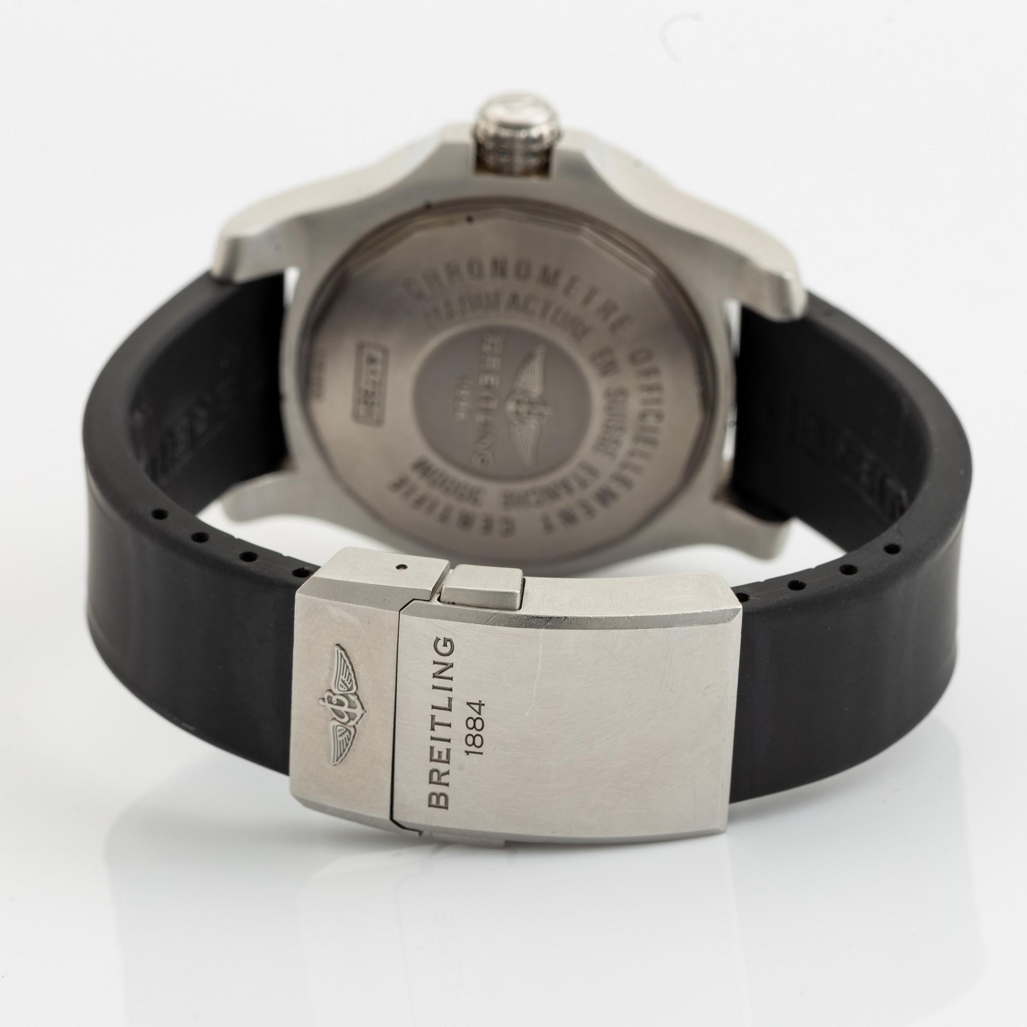 Breitling, Avenger II, Seawolf, wristwatch, 45 mm.