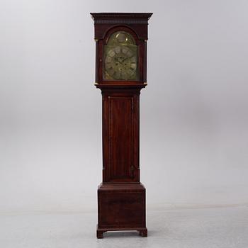 Longcase clock, Scotland, signed Dan Brown Glasgow. 19th century.