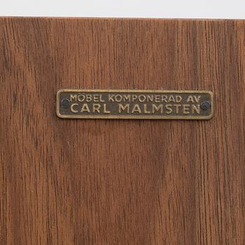 Carl Malmsten, cabinet "The Land of the Middle", Åfors, second half of the 20th century.