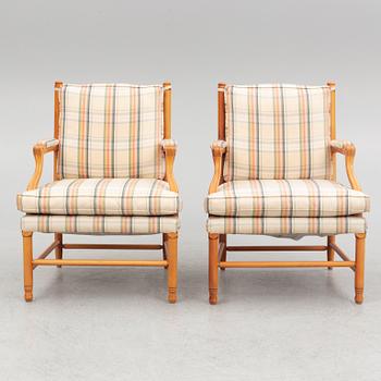 A pair of chairs, second half of the 20th Century.