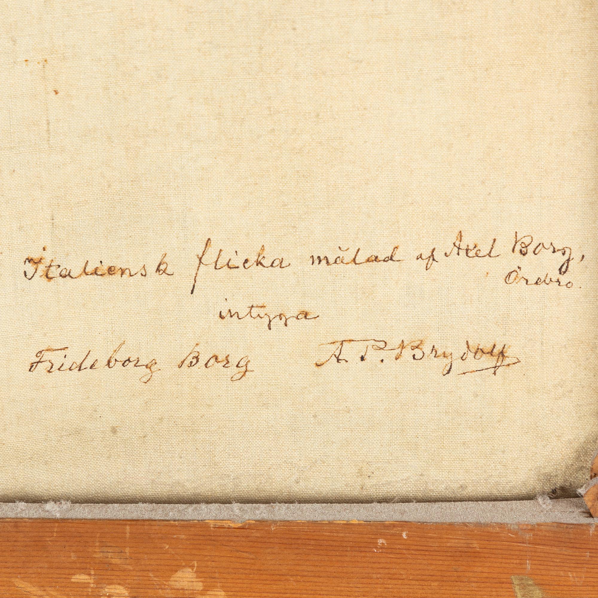 Axel Borg, Italiensk flicka.