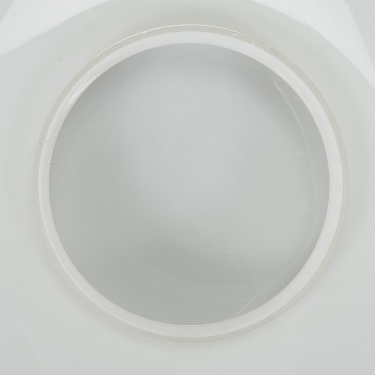 Arne Jacobsen, ceiling lamps/wall lamps, a pair, "AJ-Eklipta", Louis Poulsen, Denmark.