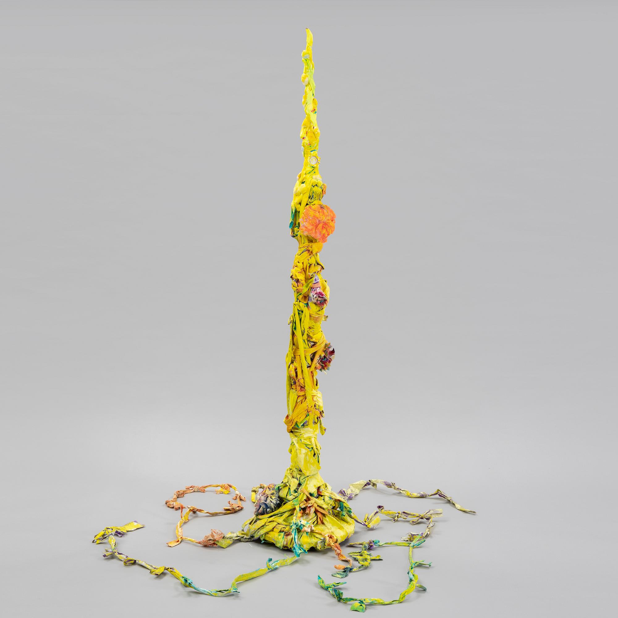 Katarina Norling, acrylic, fabric, wood. Executed in 2004.