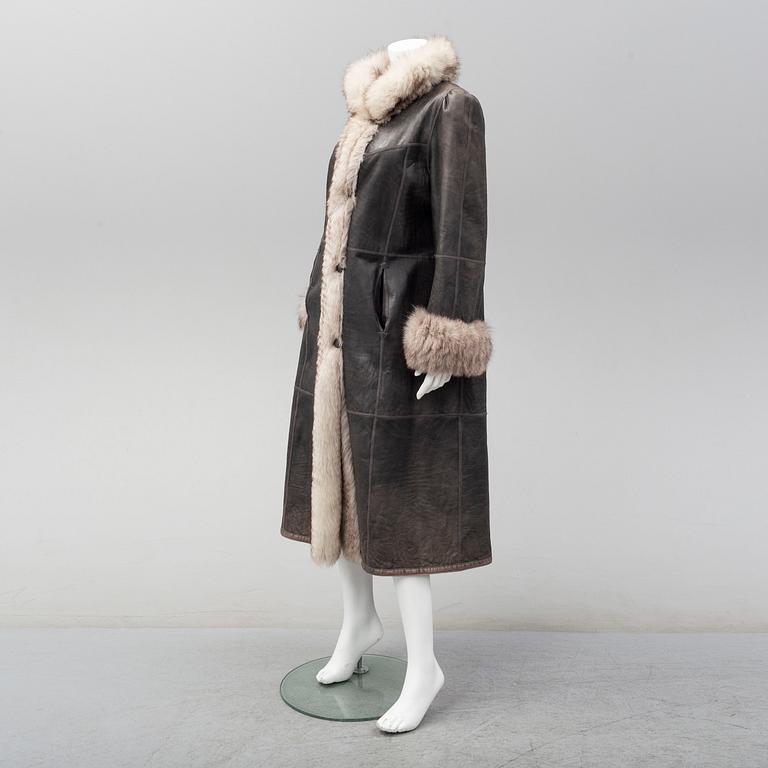 A reversible fur coat by Birger Christensen.