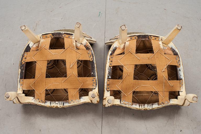 STOLAR, ett par, nyrokoko, 1800-talets andra hälft.