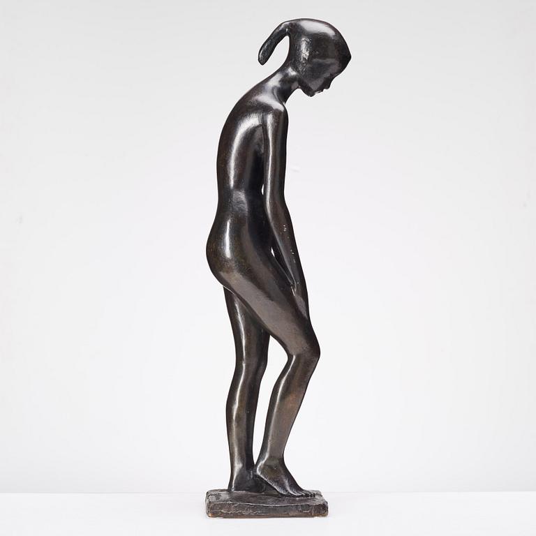 GUNNAR NILSSON, bronze sculpture, signed G. Nilsson, numbered 7/10.