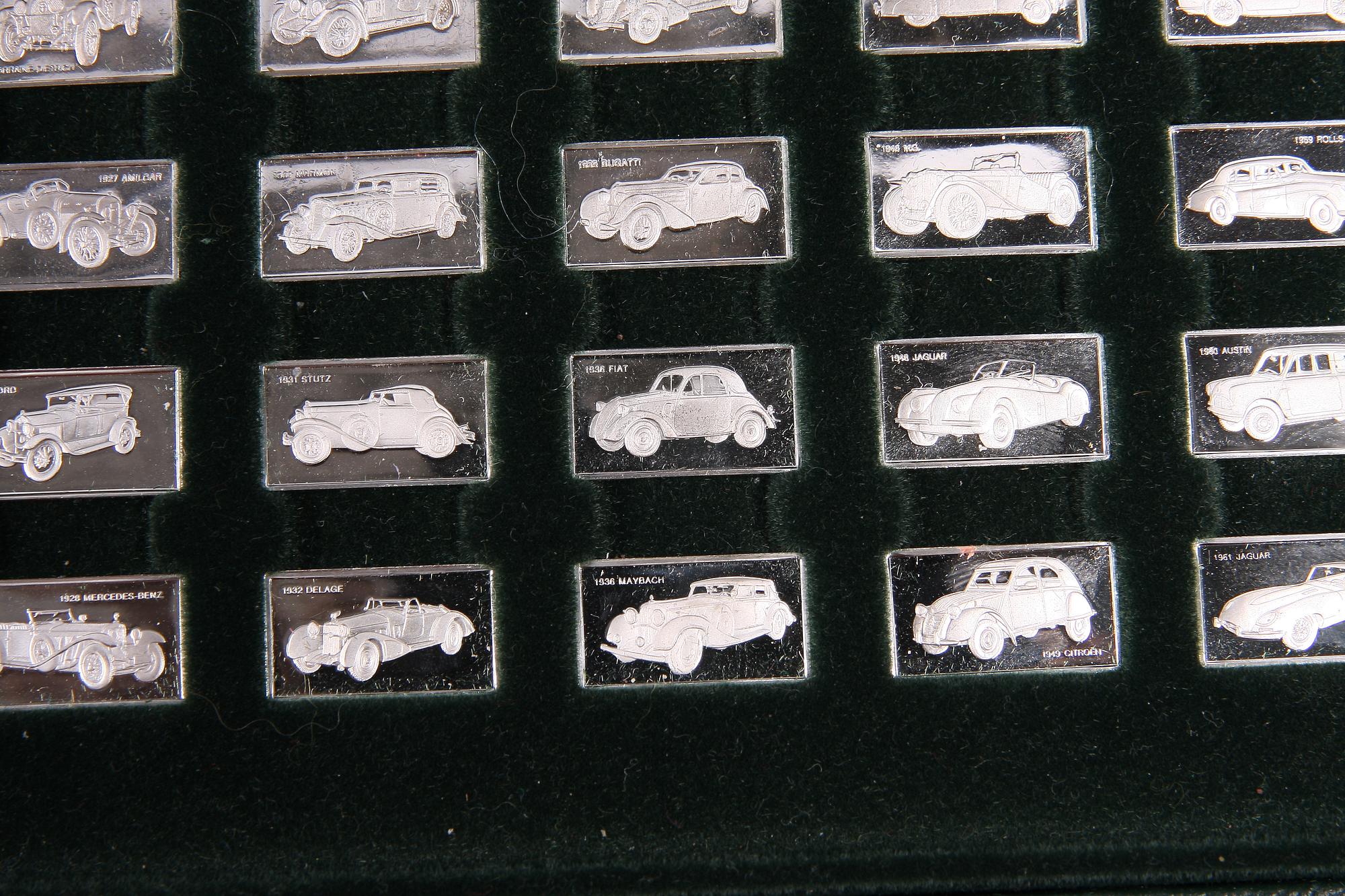 MINIATYRER, 100 st. Sterling silver. Franklin Mints.