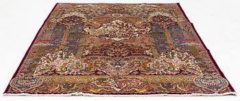 A Kashmar carpet, ca 295 x 202 cm.