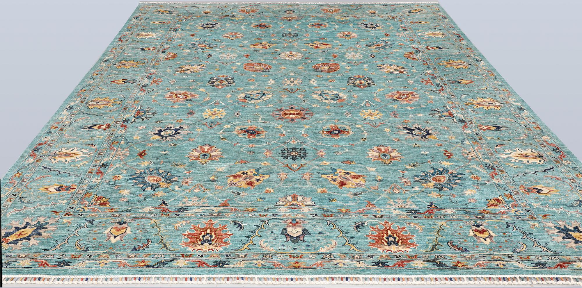 A carpet, Ziegler design, approx. 370 x 277 cm.
