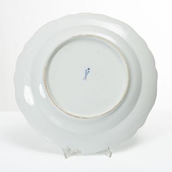 A pair of Meissen Marcolini dishes, circa 1800.