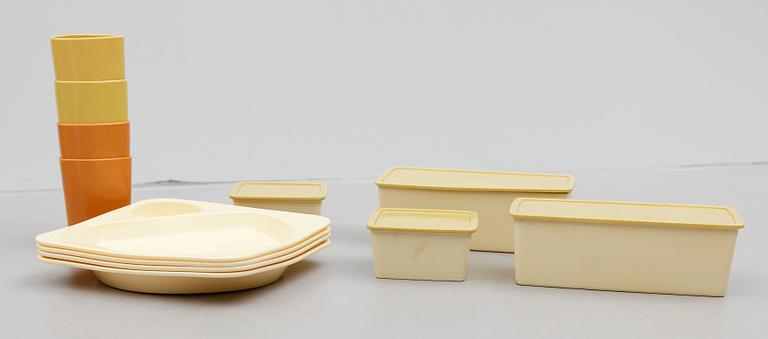 PICNICSET, plast, Taffel, Sigvard Bernadotte, 1950-tal.