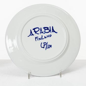 Ulla Procopé, porcelain service pieces "Valencia", Arabia, Finland (17 pieces).