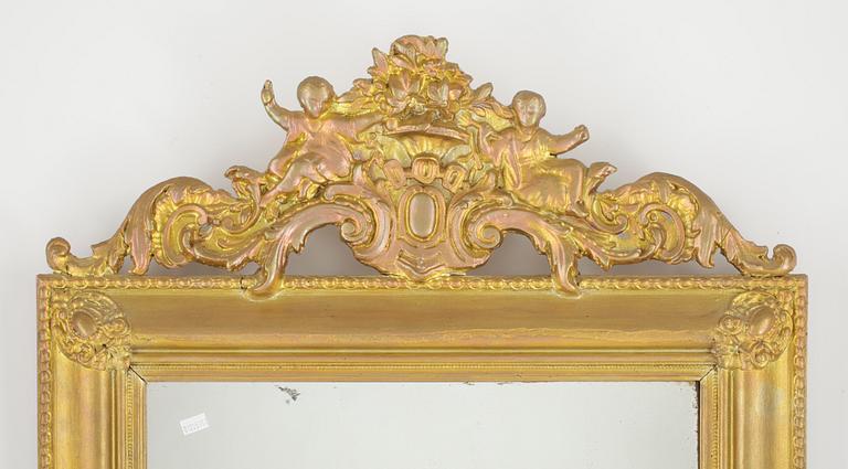 SPEGELLAMPETT, nyrokoko, 1800-talets slut.