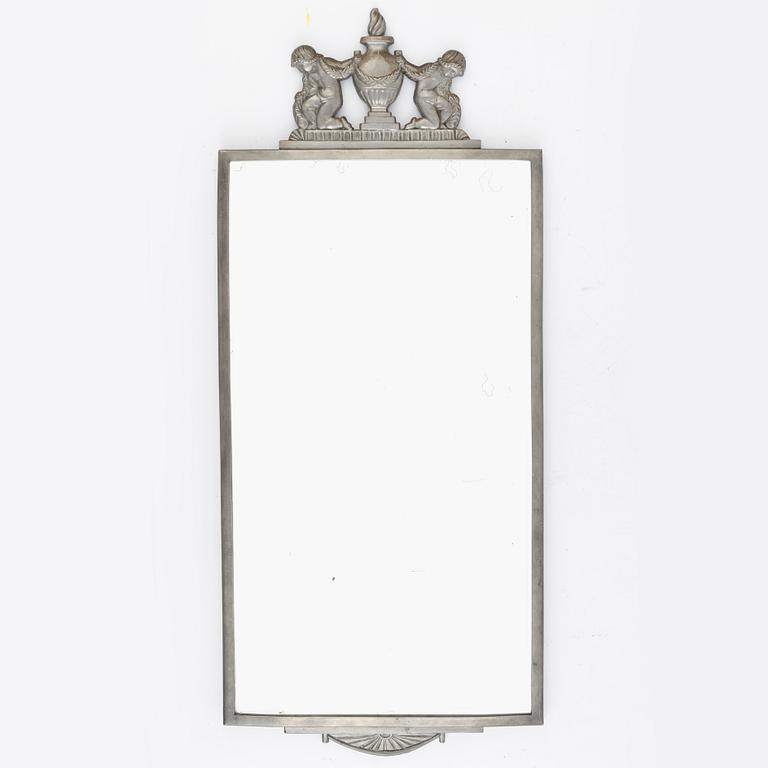 Oscar Antonsson, a mirror, Ystad Tenn, 1929.