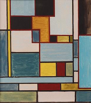 Franciska Clausen, "Composition Néoplasticiste".