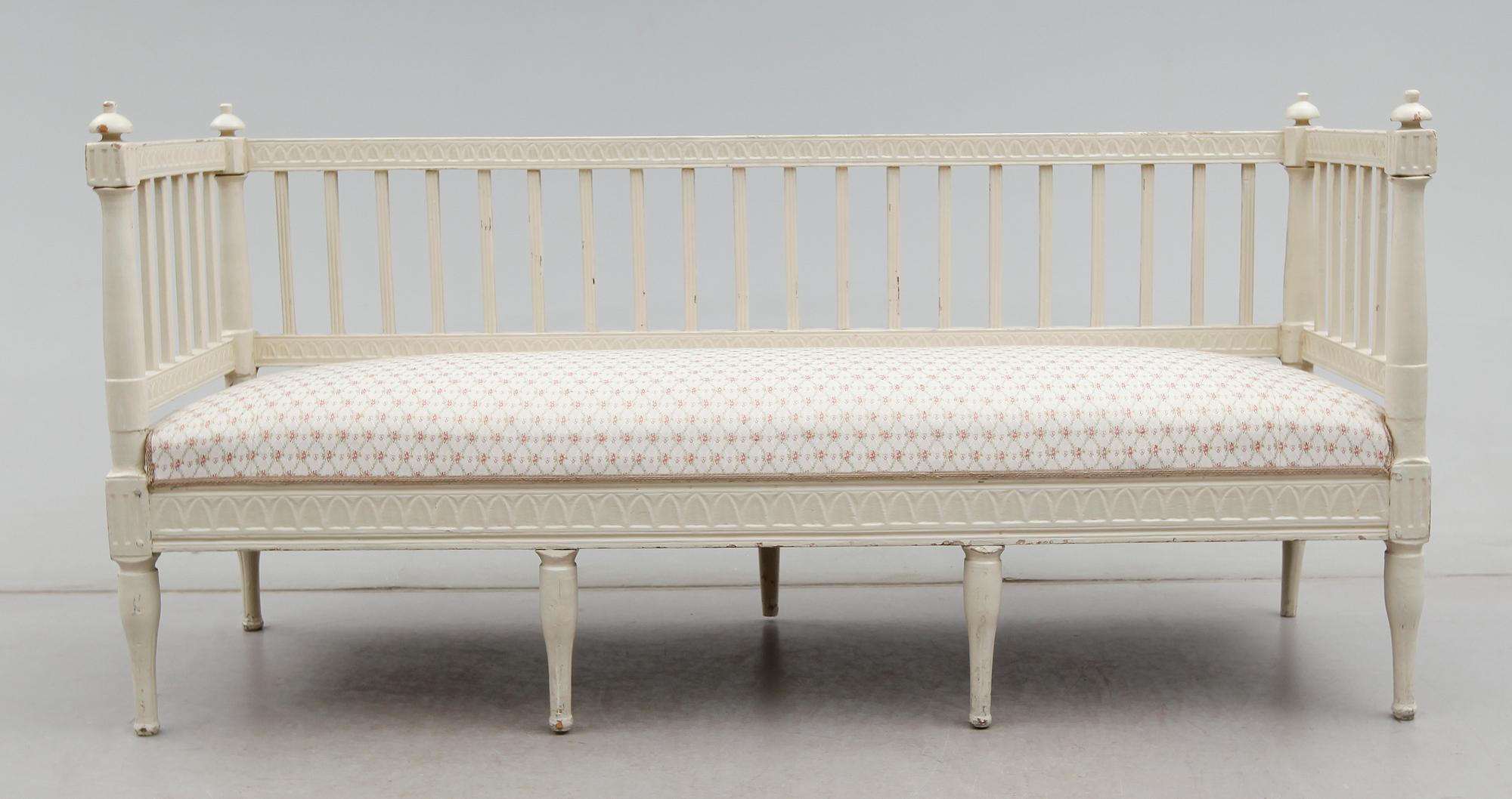 SOFFA, sengustaviansk, 1800-talets första hälft.