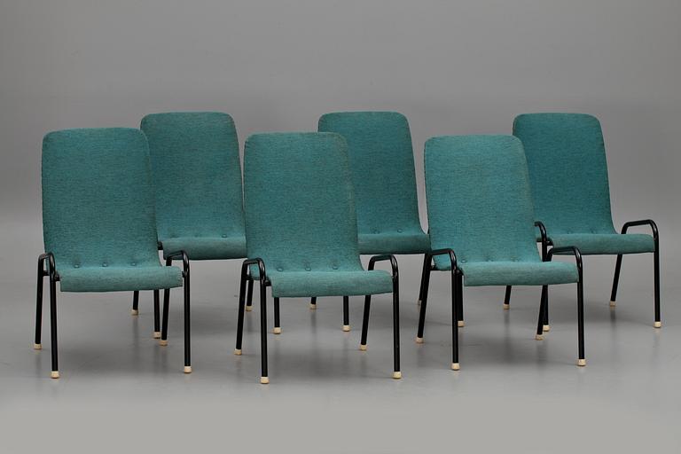 KARMSTOLAR, 6 st, 1900-talets andra hälft.