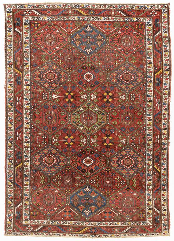 A Carpet, antique Chahar Mahal, circa 210 x 149 cm.