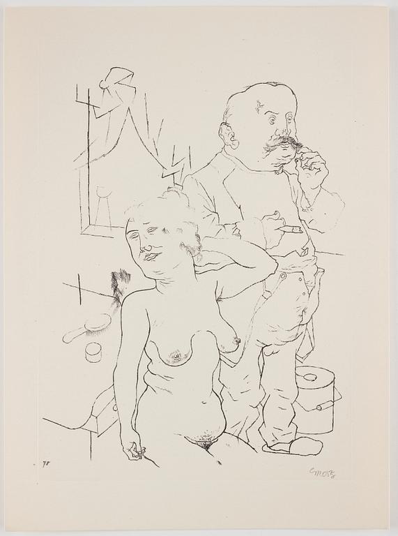 George Grosz, "Ecce Homo".