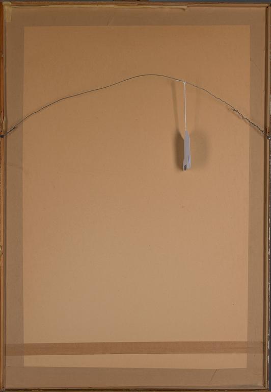 AHTI LAVONEN, träsnitt, signerad, märkt Tpl'a, och daterad 1958.