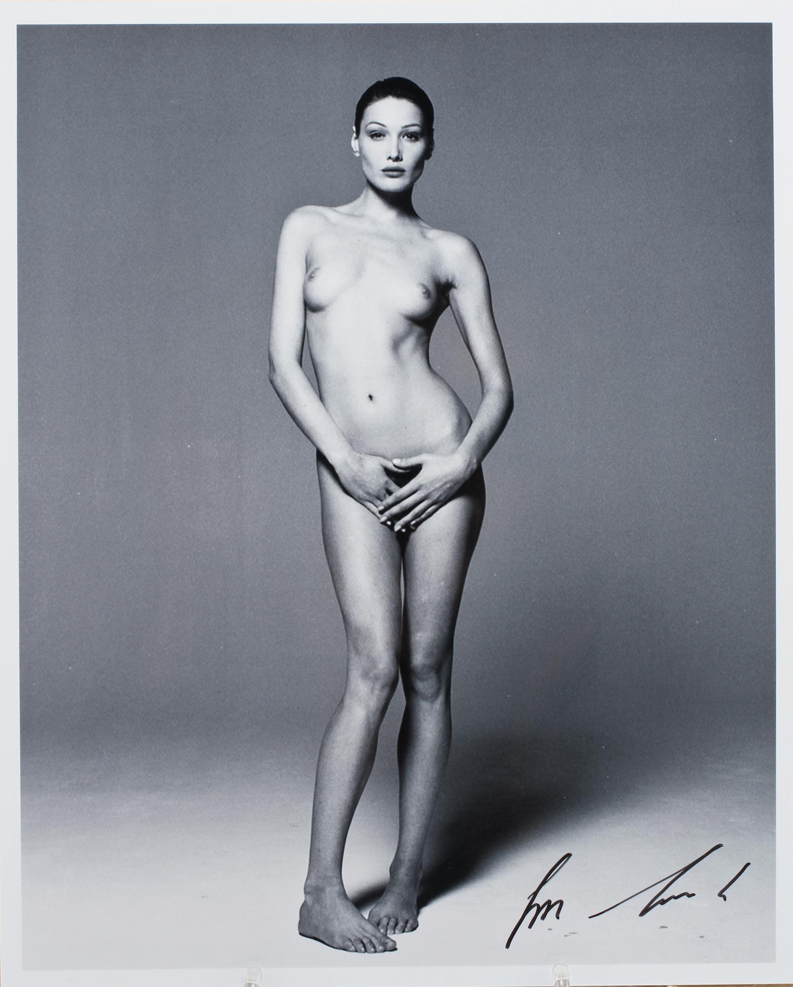 AUTOGRAFBILD, signerad Michael Comte, 2000-tal.