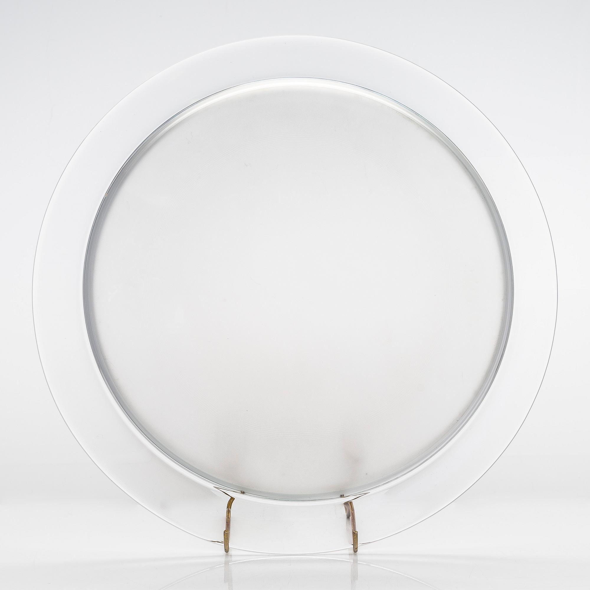 Timo Sarpaneva, 'Marcel' bowl 2370 and plate 2270 for Iittala. In production 1993-1998.