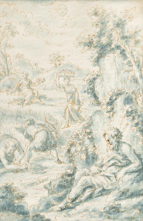 Antonio Grano, tillskriven, Allegori över sommaren.