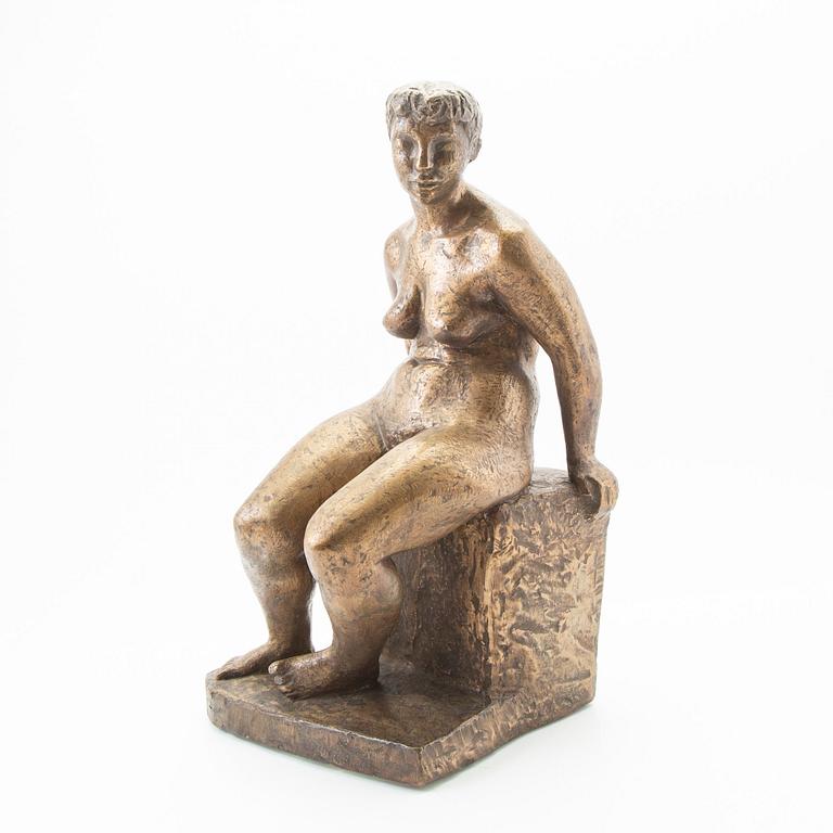 Thure Thörn, Skulptur, brons.