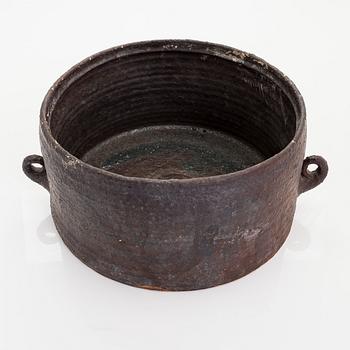 Raija Tuumi, skål, stengods, signerad RT Arabia 1967.