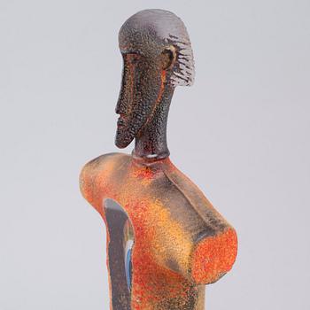 A unique glass sculpture by Kjell Engman.